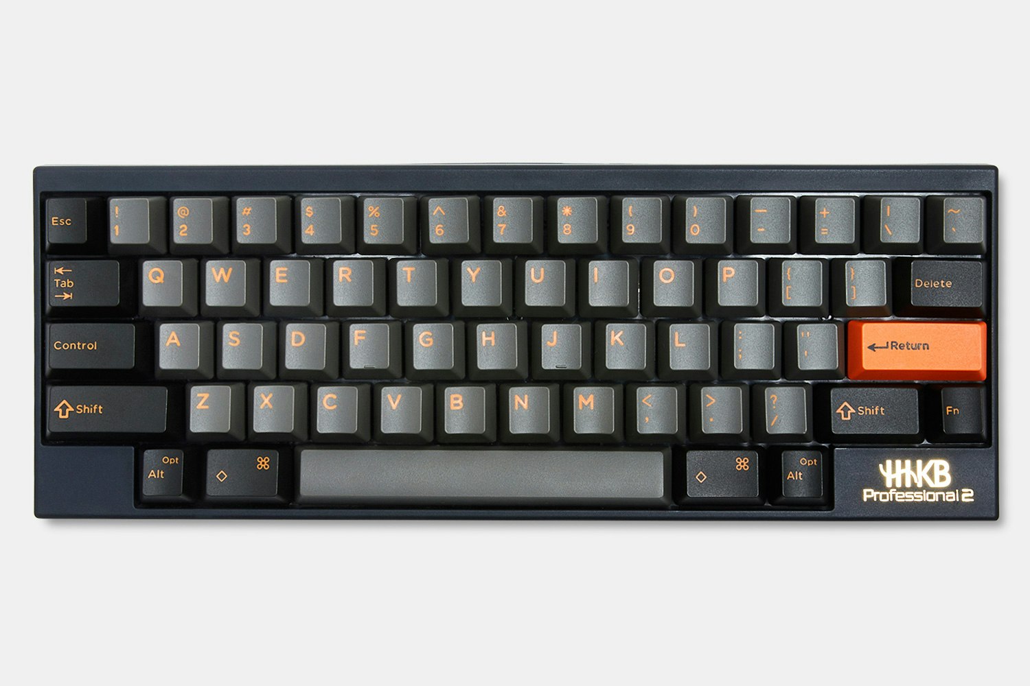 Domikey HHKB Keycapsオレンジ×グレー Domikey HHKB keycaps Gray